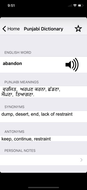 English To Punjabi