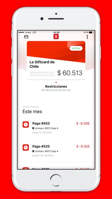 La GiftCard de Chile screenshot 3