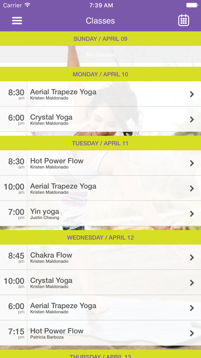 Crystal Yoga Studio screenshot 3