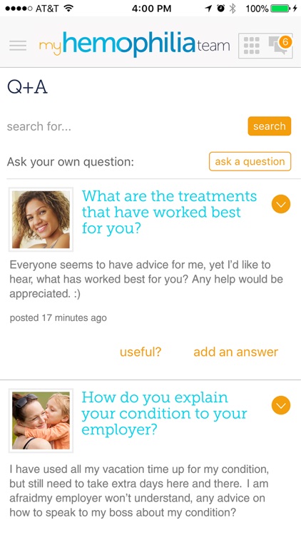 Hemophilia Support screenshot-3