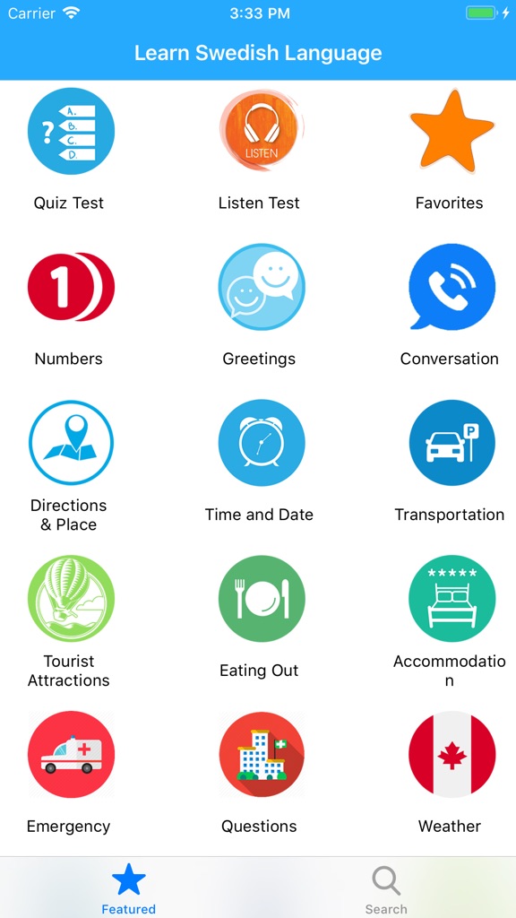 【图】Learn Swedish Offine Language(截图1)