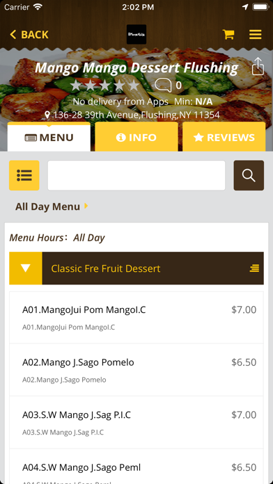 Mango Mango Dessert screenshot 3