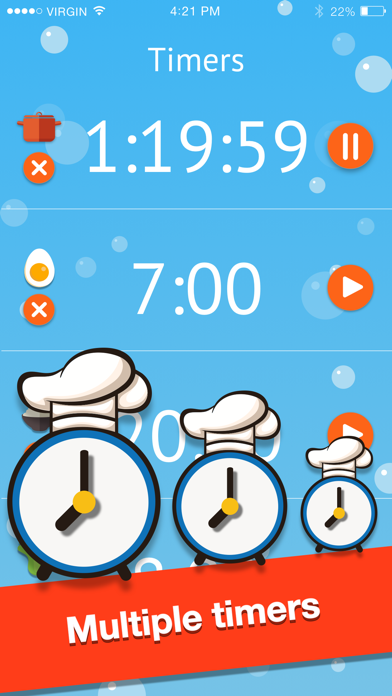 Kitchen Timer PRO screenshot 3