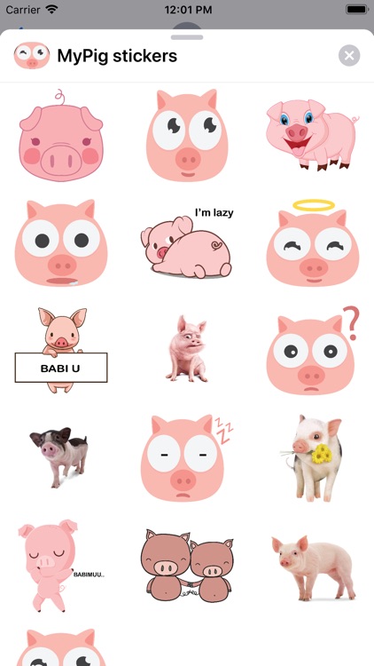 MyPig stickers