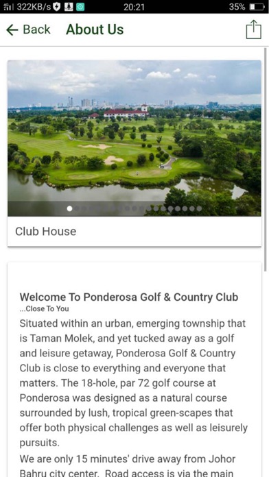 Ponderosa Golf & Country Club screenshot 2