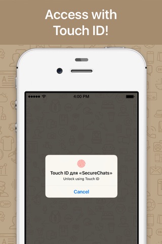 Secure chats and messages screenshot 2