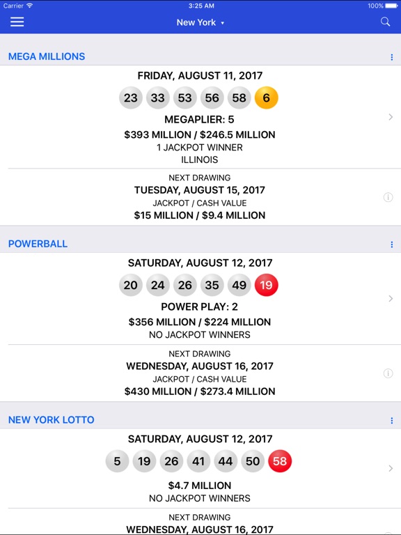 Lotto Results - Lottery in USのおすすめ画像2