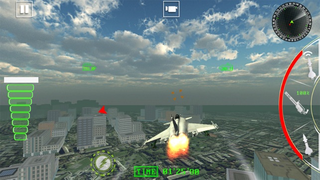 Air Jet Fighter Missile Attack(圖3)-速報App