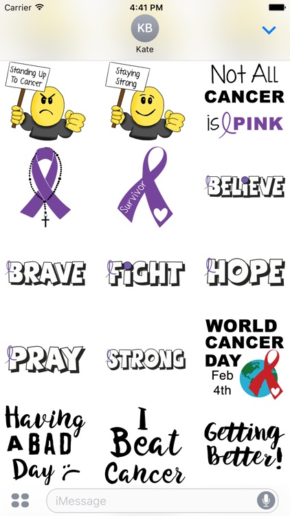 Pancreatic Cancer Stickers