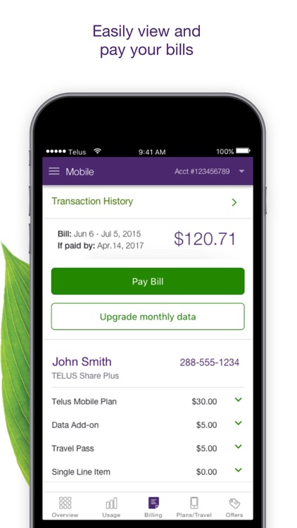 TELUS My Account