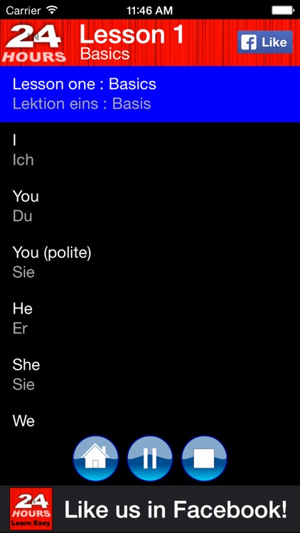 In 24 Hours Learn German