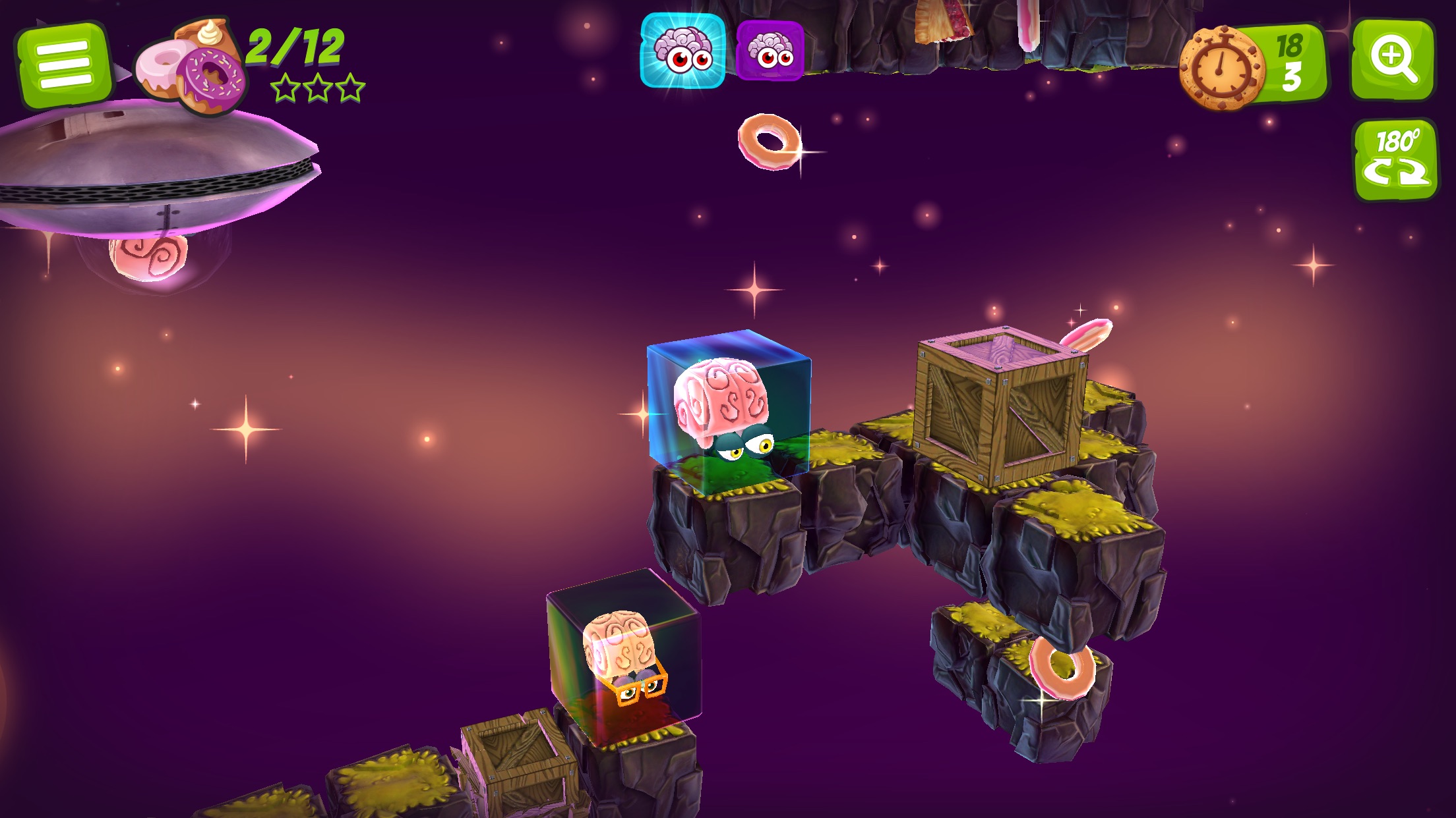 Screenshot do app Alien Jelly: Food For Thought