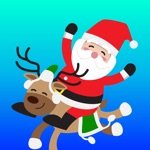 Santa Claus Chat Xmas Sticker