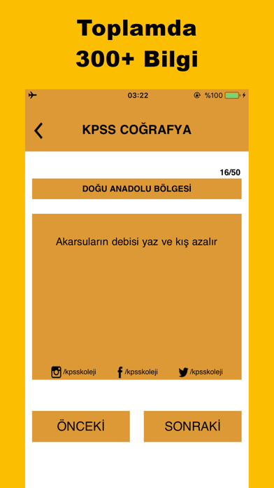 KPSS 2018 - Coğrafya screenshot 2