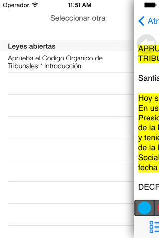 Legislación Chilena screenshot 4