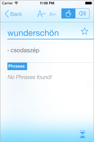 Dictionary Hungarian German screenshot 3