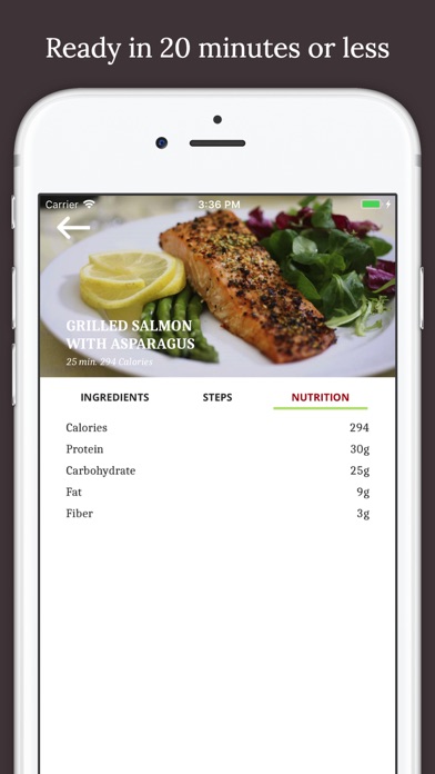 Fitness Chef Healthy Food - Calisthenics Meal Plan screenshot 4