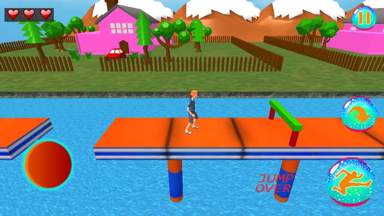 Stuntman Run - Water Park 3D screenshot-4