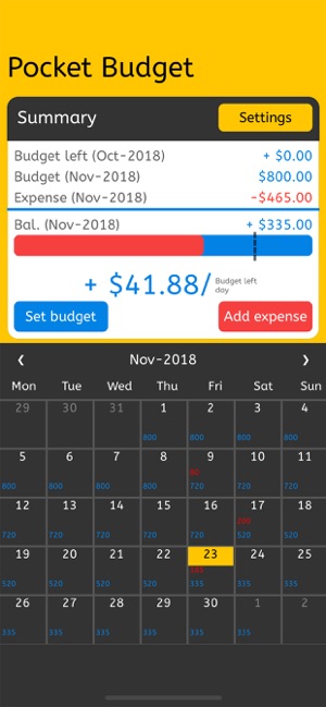 Pocket Budget Tracker Lite