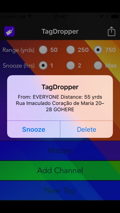 TagDropper screenshot 2