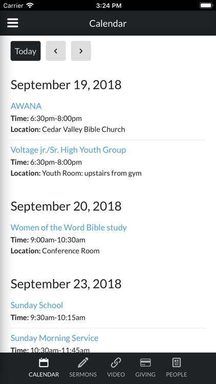 Cedar Valley Bible Church screenshot-3