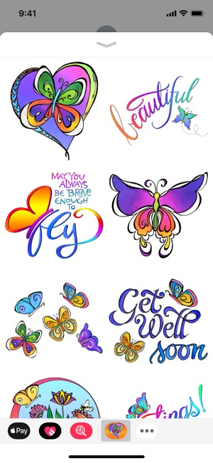 Butterfly Inspirations Sticker