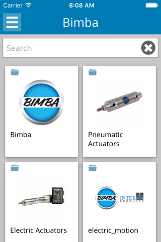 Bimba CAD Catalogs