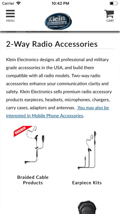 Klein Electronics screenshot 4