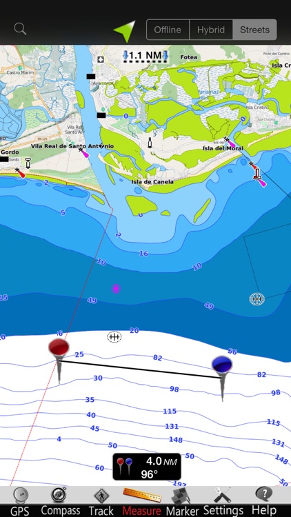 Portugal GPS Nautical Charts screenshot-3