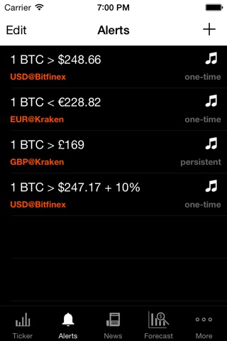 Bitcoin Ticker screenshot 4
