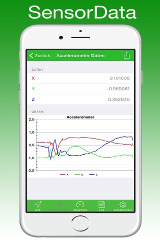 Sensor_Data Pro screenshot 2