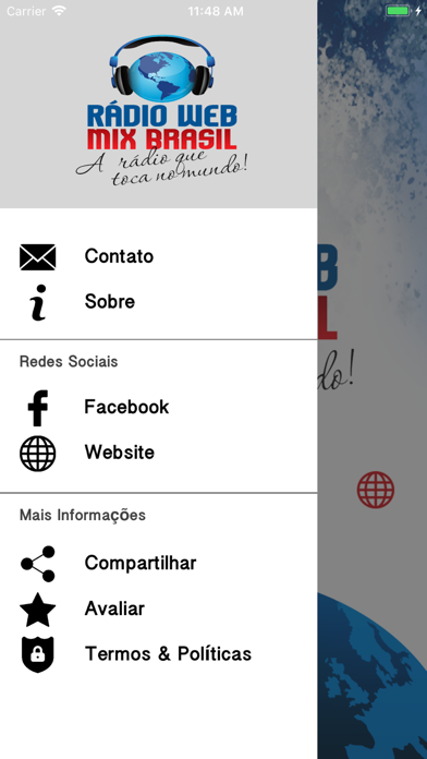 Rádio Web Mix Brasil screenshot 2