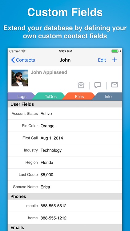 Contacts Journal CRM screenshot-4