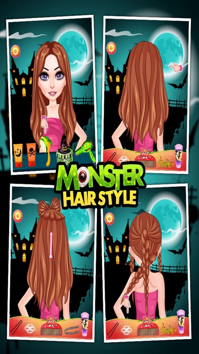 Monster Hair Style Salon screenshot 3