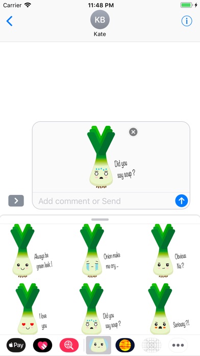 Harvey Leek - Stickers screenshot 3