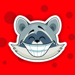 Cute Raccoon Sticker Pack!