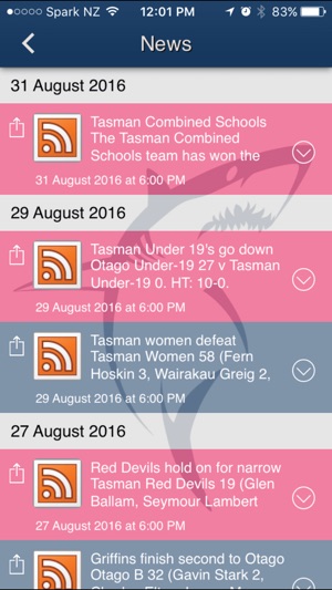 Tasman Rugby(圖3)-速報App