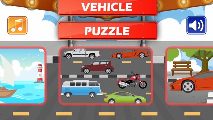 Peg Puzzle - Vehicles screenshot-4