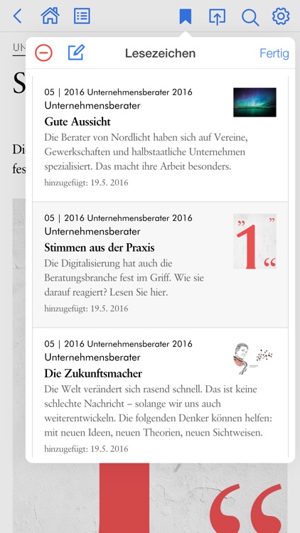 brand eins Thema