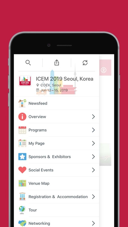 ICEM 2019, SEOUL, KOREA