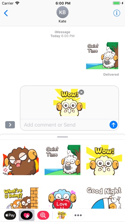 Stuffed Sheep Stickers Pack