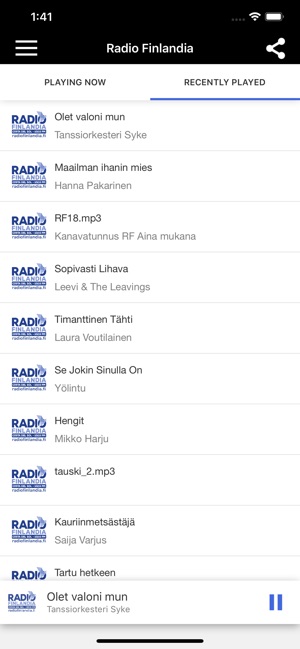 Radio Finlandia(圖2)-速報App