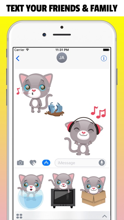 Cute Cat and Kitten Emoji