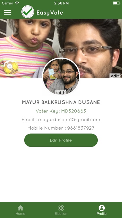 EasyVote Secured Election App