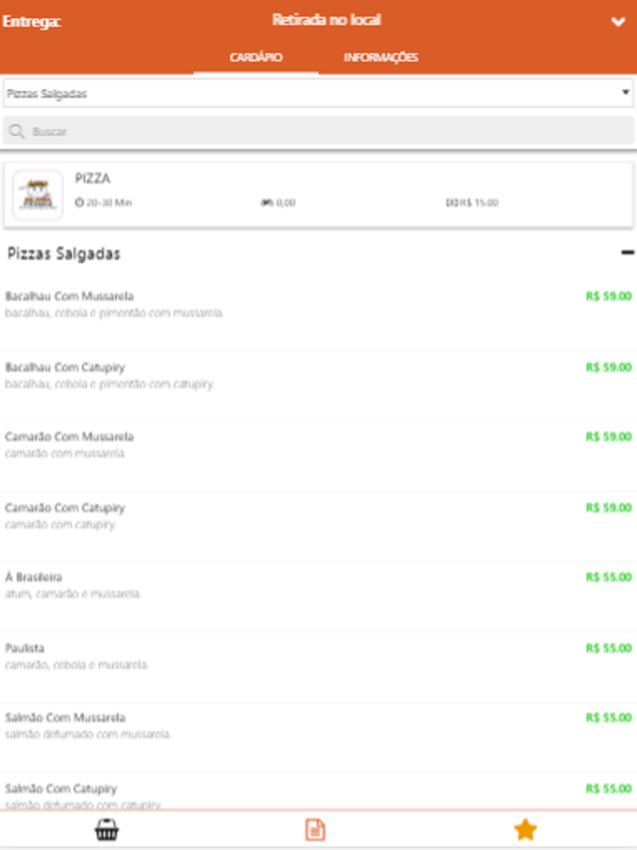 Pizzaria Água na Boca