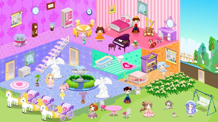 Decoration Princess Doll House