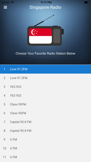 新加坡電台 - 廣播電台收音機(圖4)-速報App
