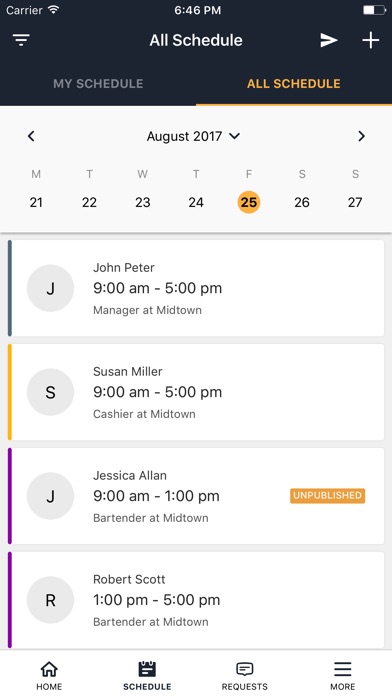 Staffvelox Employee Scheduling screenshot 2