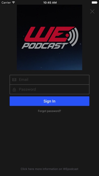WEpodcast screenshot 3
