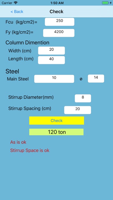 ACI Column Design screenshot 4